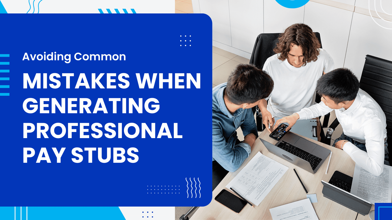 Avoiding Common Mistakes When Generating Professional Pay Stubs