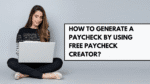 free paycheck creator