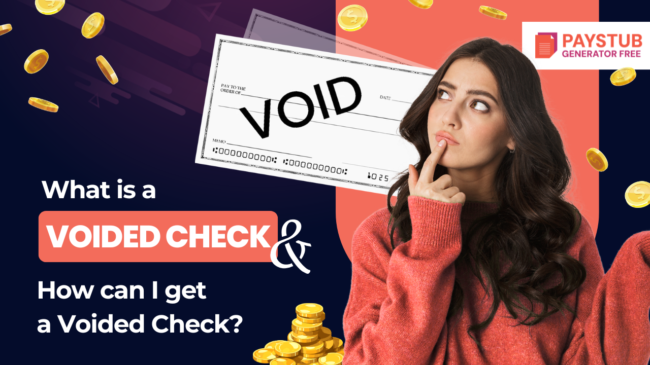 What is a Voided Check and How Can I get a Voided...